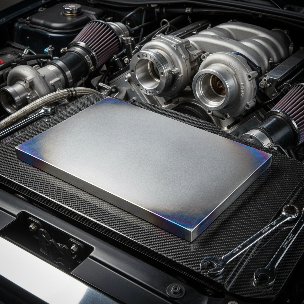 Pure Titanium Plate For Automotive Performance Tuning