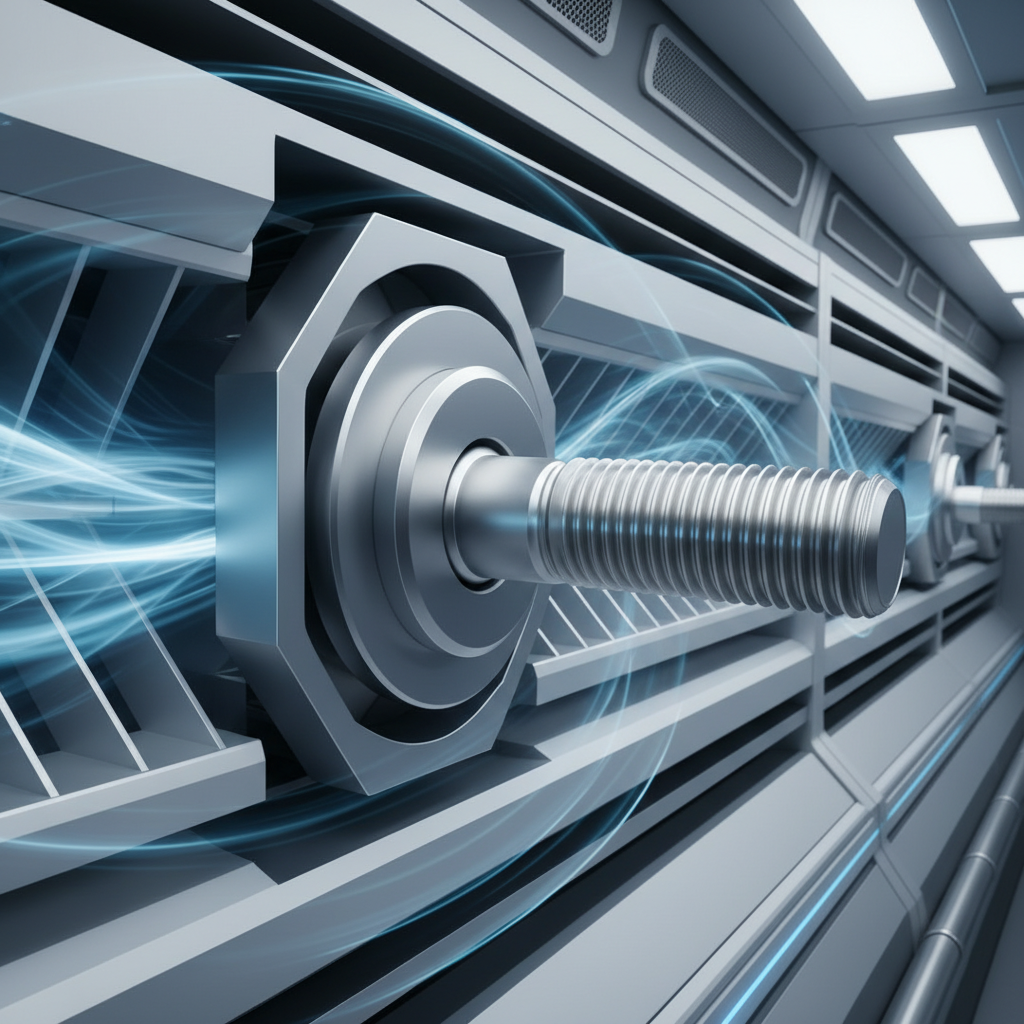 Titanium Allen Bolt For High-Speed Rail Ventilation
