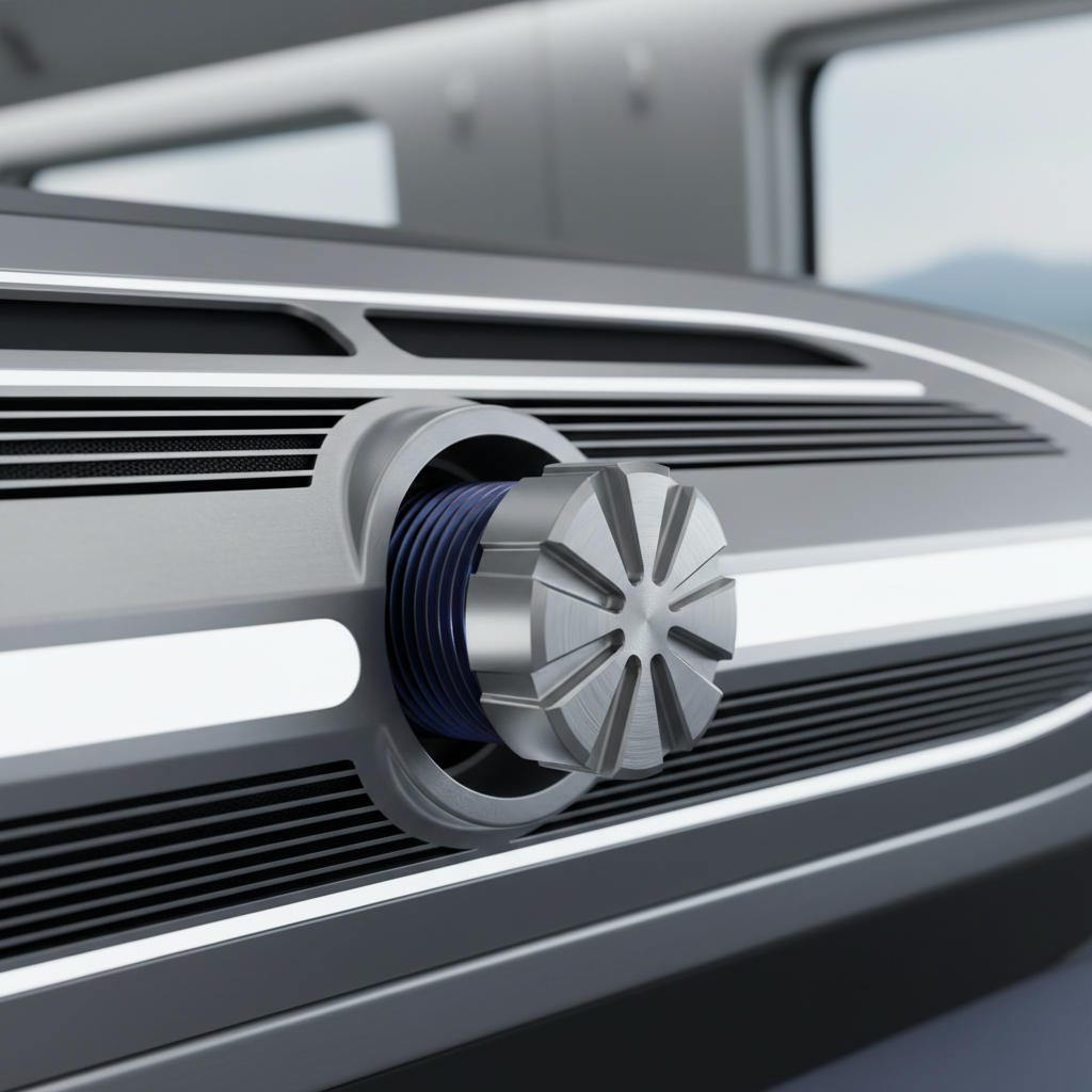 Titanium Decorative Bolt For High-Speed Rail Ventilation