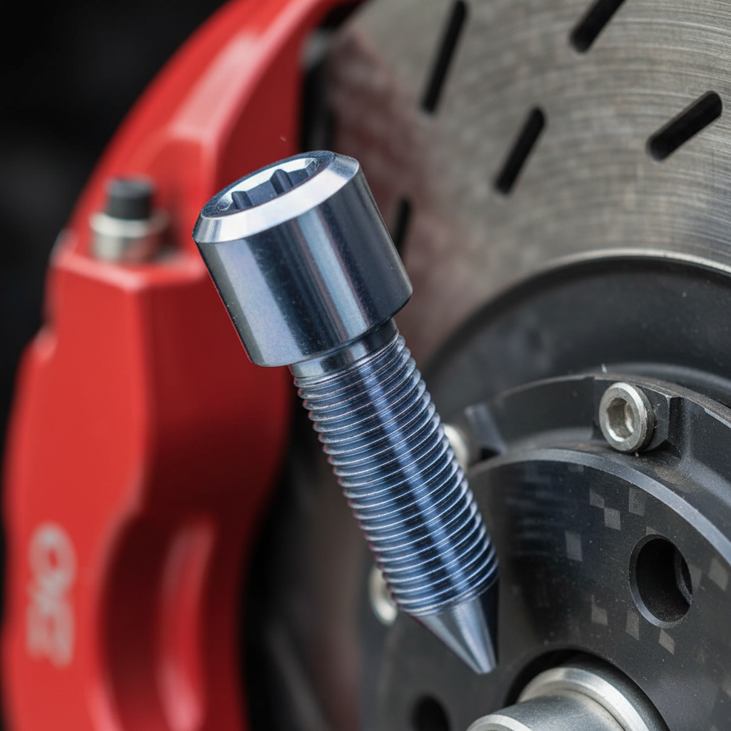Titanium Hex Cap Screw For Performance Brake Systems