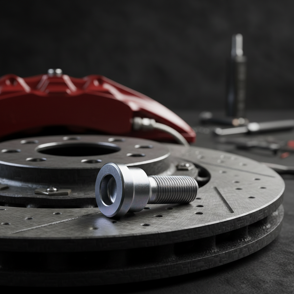 Titanium Stud Bolt For Performance Brake Systems