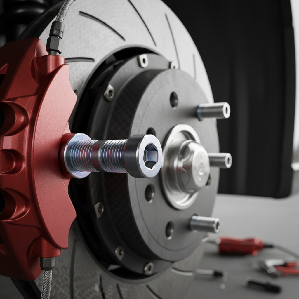 Titanium Allen Bolt For Performance Brake Systems
