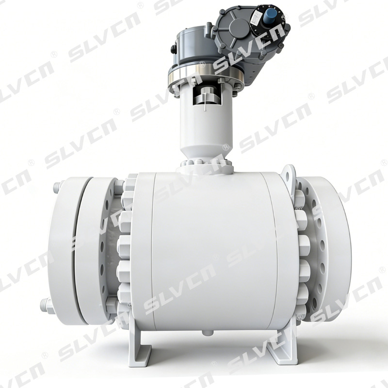 Class300 Forged DBB Trunnion-Mounted Ultra-Low Temperature Ball Valve