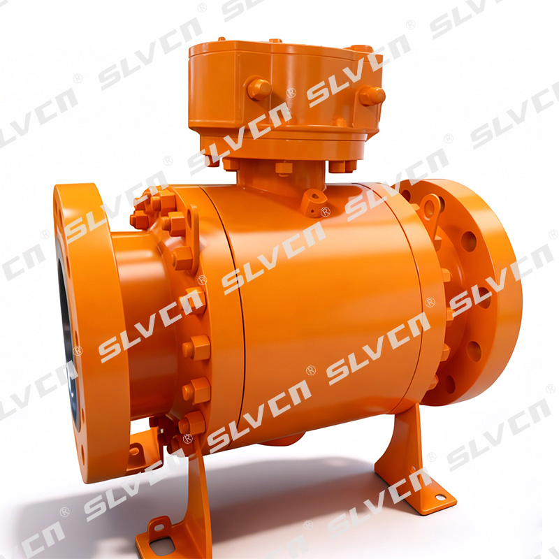 Class 2500 / 6000 PSI Forged DBB Trunnion-Mounted Ball Valve