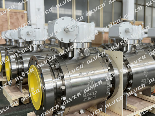 SLVCN Ships High-Performance 6" Class 300 Forged Trunnion...