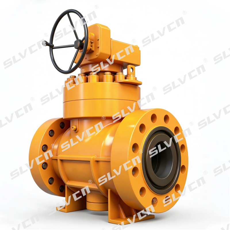 Class 600 High-Temp & High-Pressure Metal Seated Top Entry Ball Valve