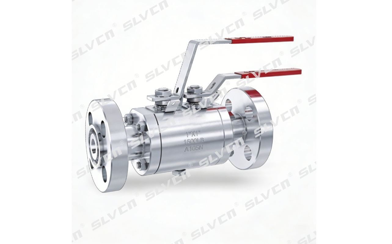 ASTM A105N 1500LB Flanged Double Block and Bleed (DBB) Ball Valve