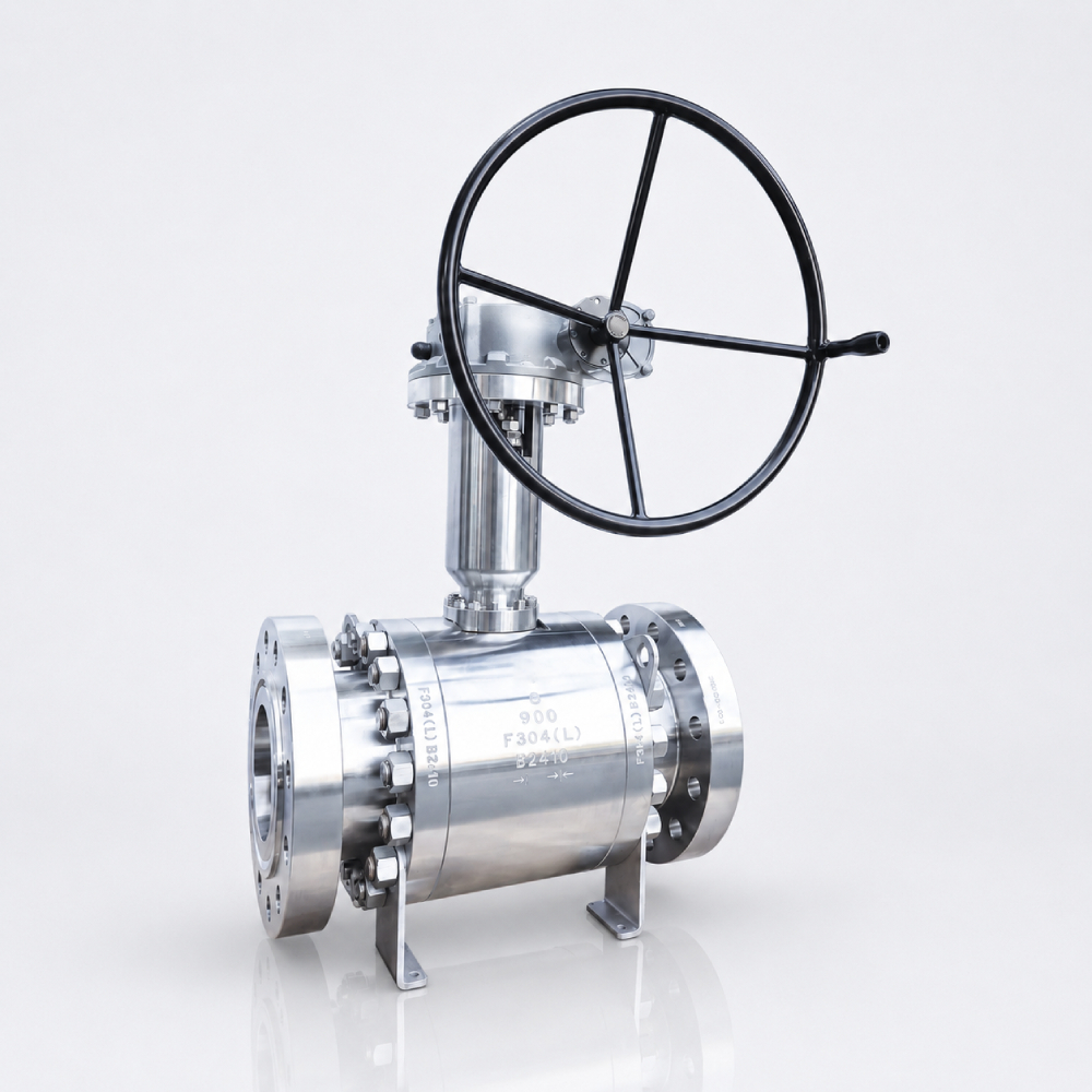 Klassi 900 käigukastiga F304 krüogeenne trunnion-kuulventiil