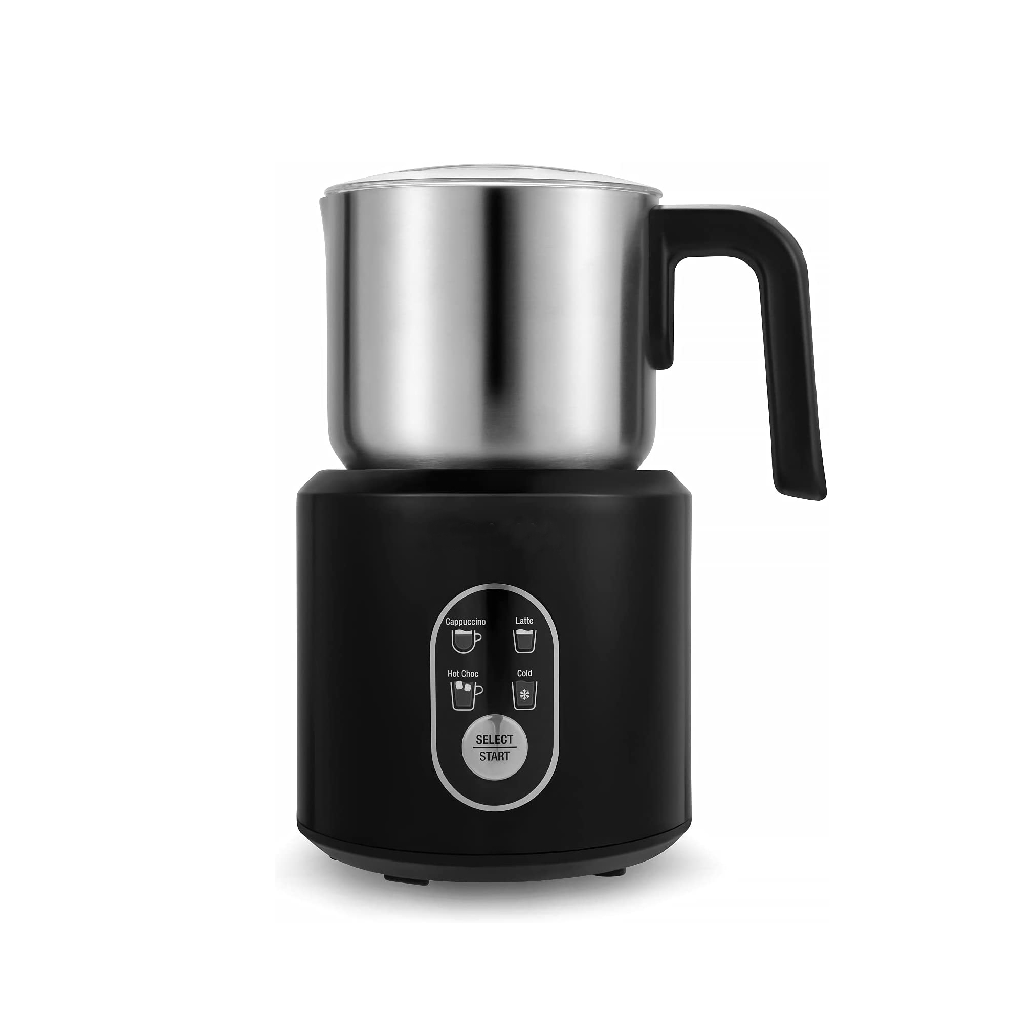 5-in-1 Electric Milk Frother with Stainless Steel Detachable Jug – Model JMF988
