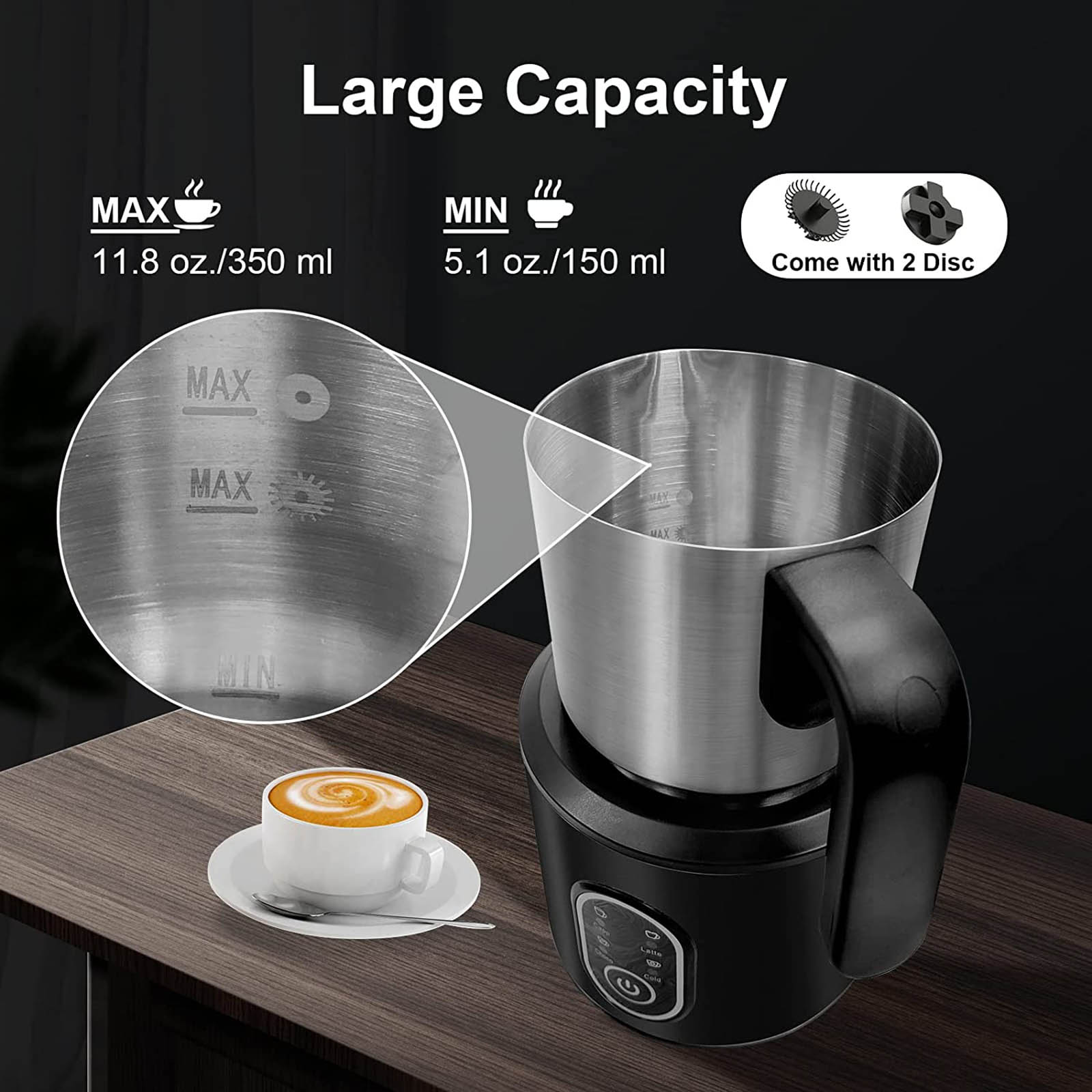 JMF988 Electric Milk Frother