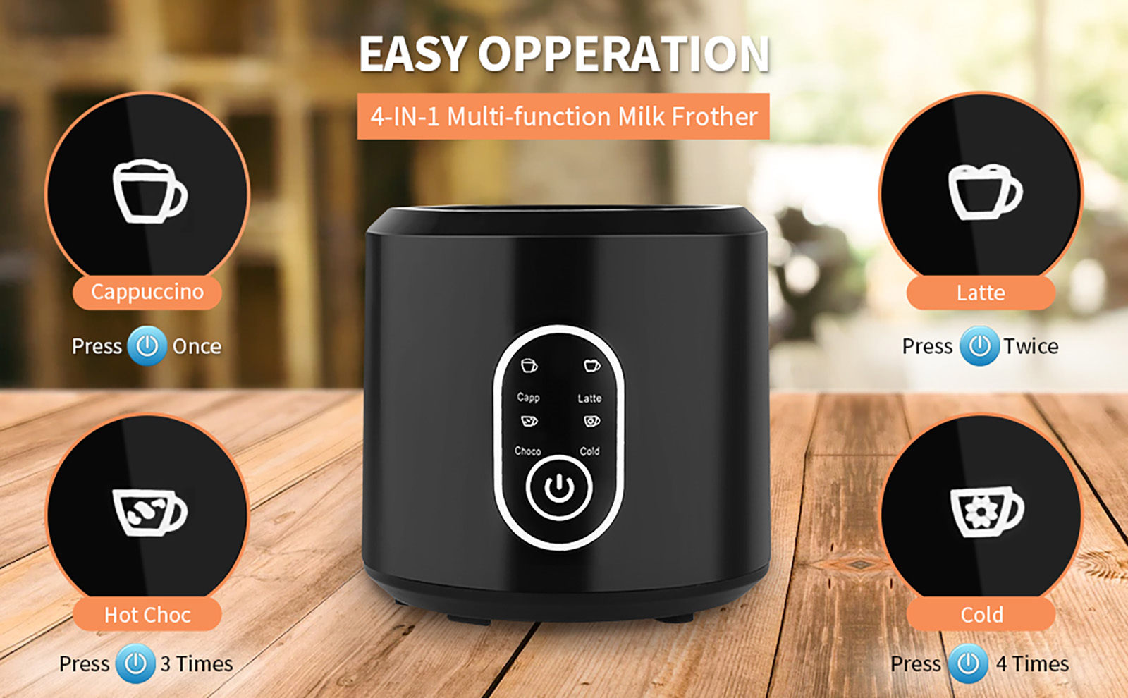 JMF988 Electric Milk Frother