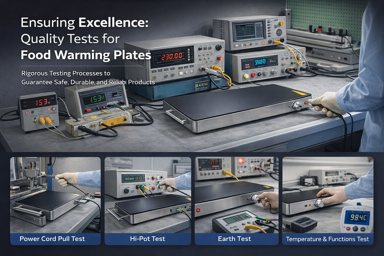 Food Warming Plate Quality Testing Process: How We Ensure Safety and Reliability Be...