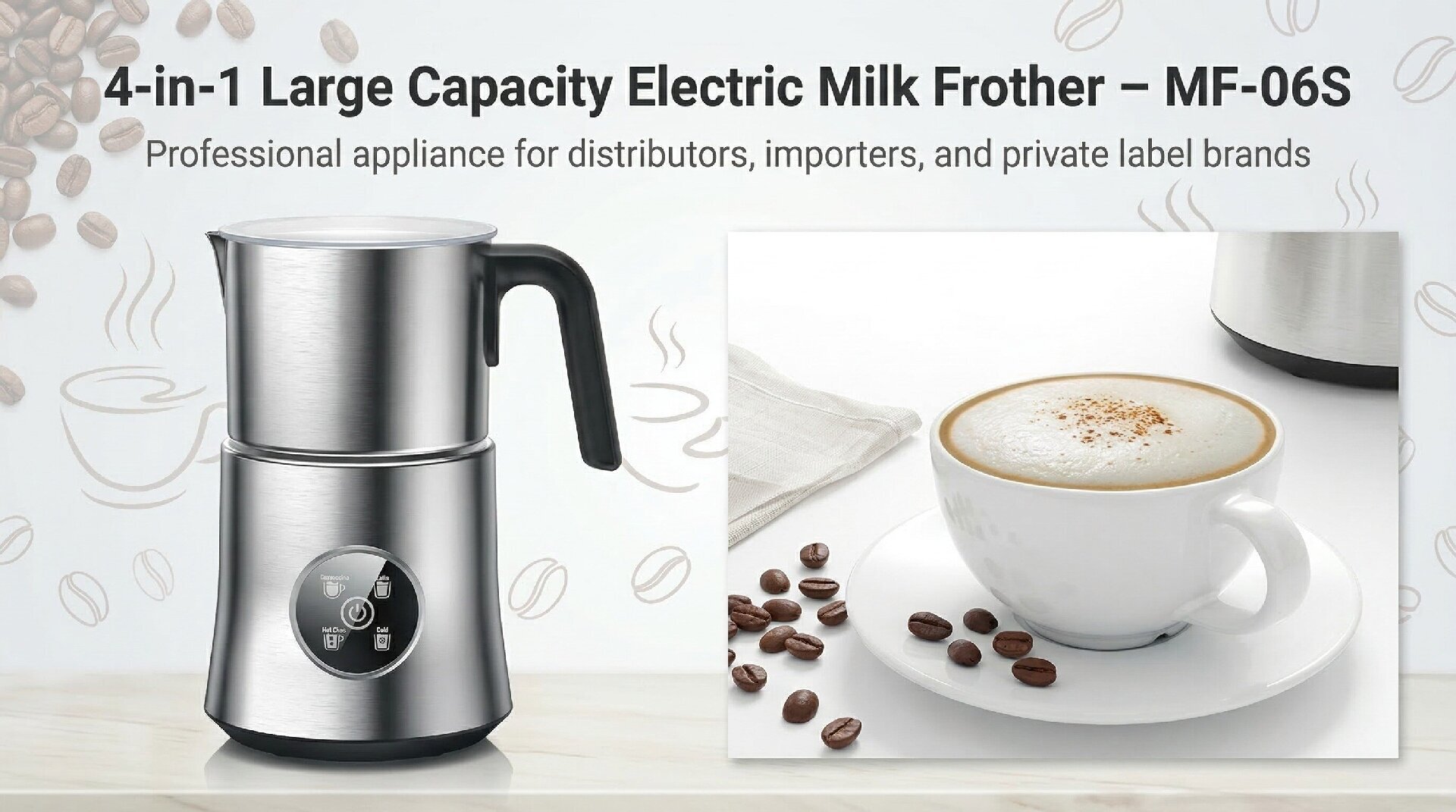 Professional appliance for distributors, importers, and private label brands