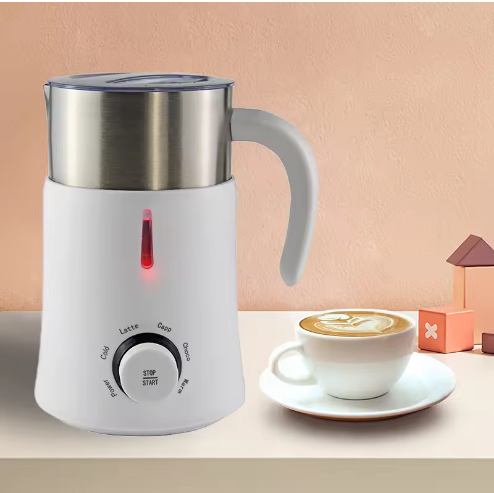 Magnetic Spin Milk Frother | 4-in-1 Hot & Cold Milk Frother & Hot Chocolate Maker for OEM Brands|M2