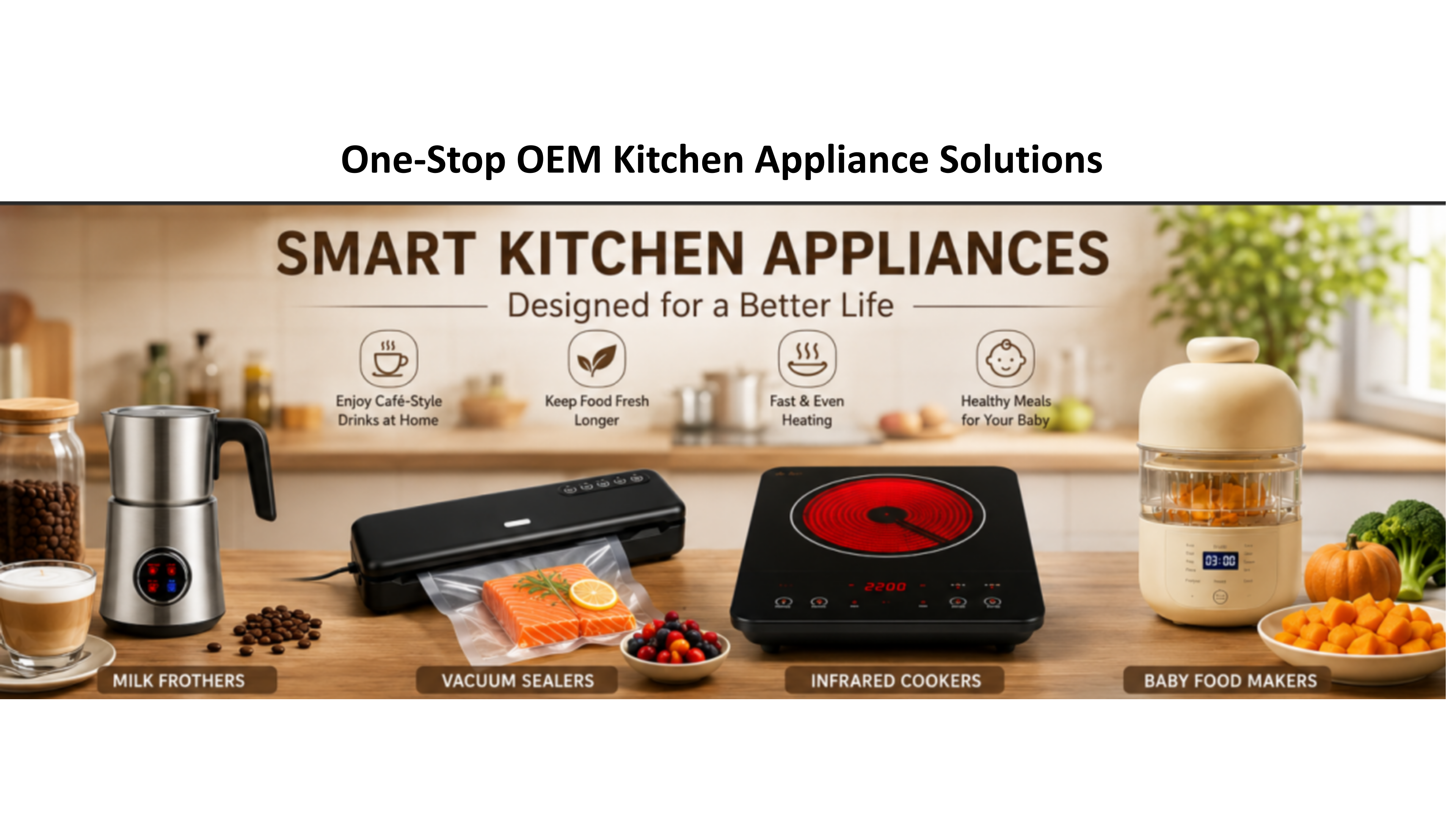 One stop OEM kitchen Appliance selutions
