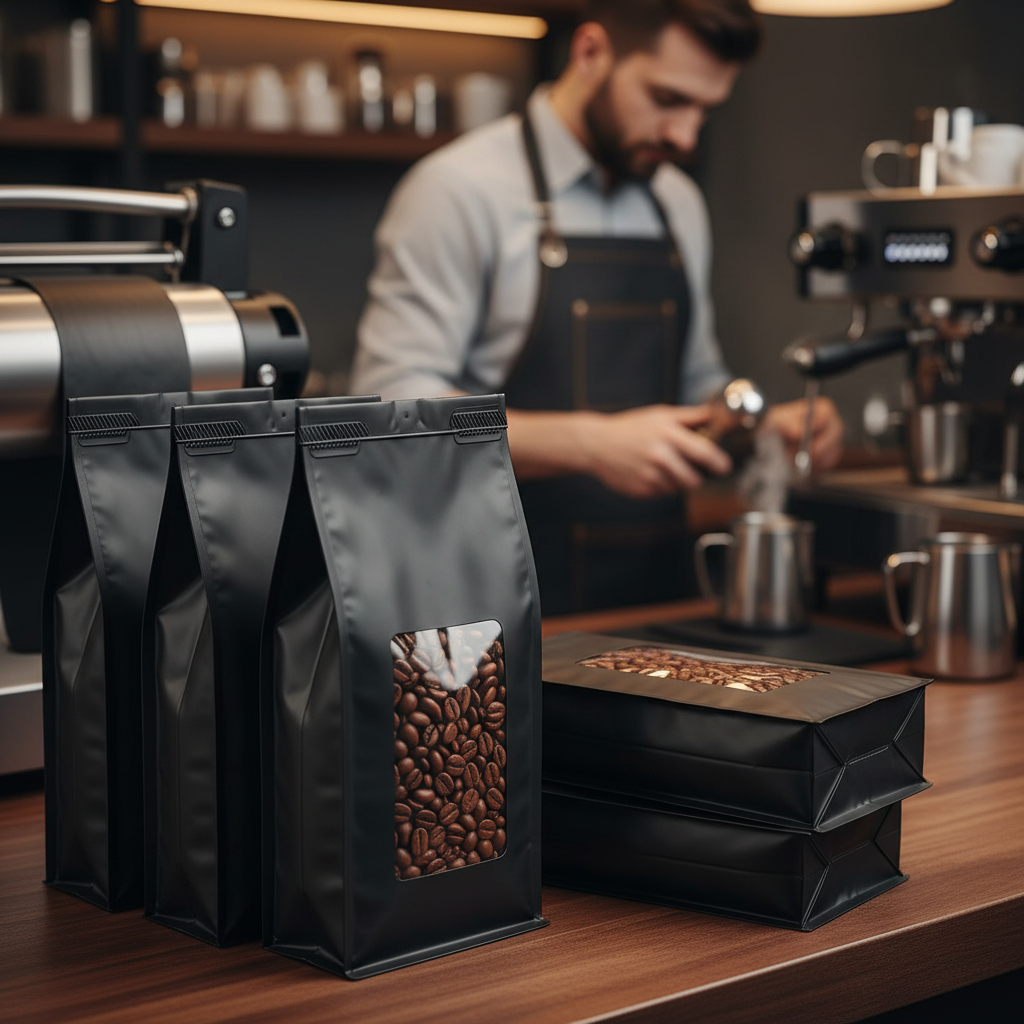 Food Vacuum Bags For Professional Coffee Shops