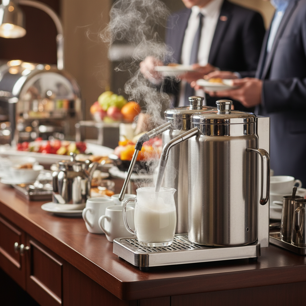 Coffee Milk Frother For Catering And Buffet Services