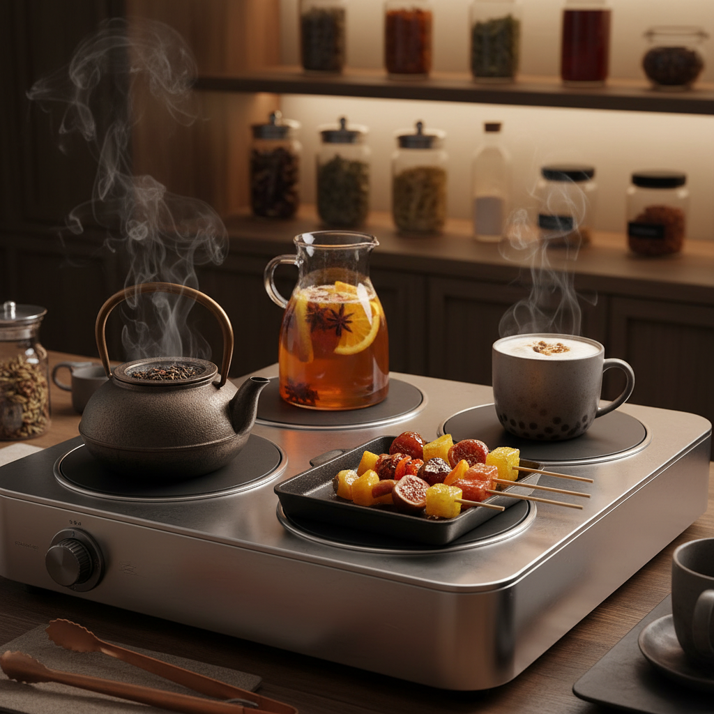 Electric Grill For Tea And Beverage Shops