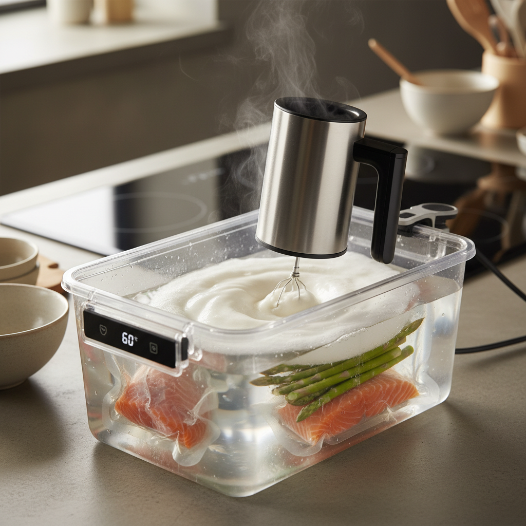 Auto Milk Frother For Sous Vide Cooking