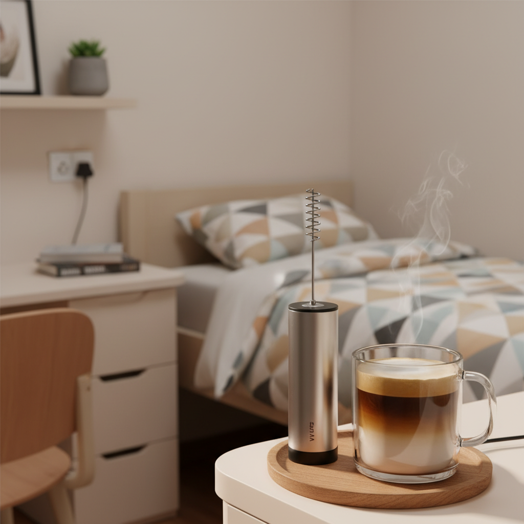 Coffee Milk Frother For Dormitories And Tiny Apartments