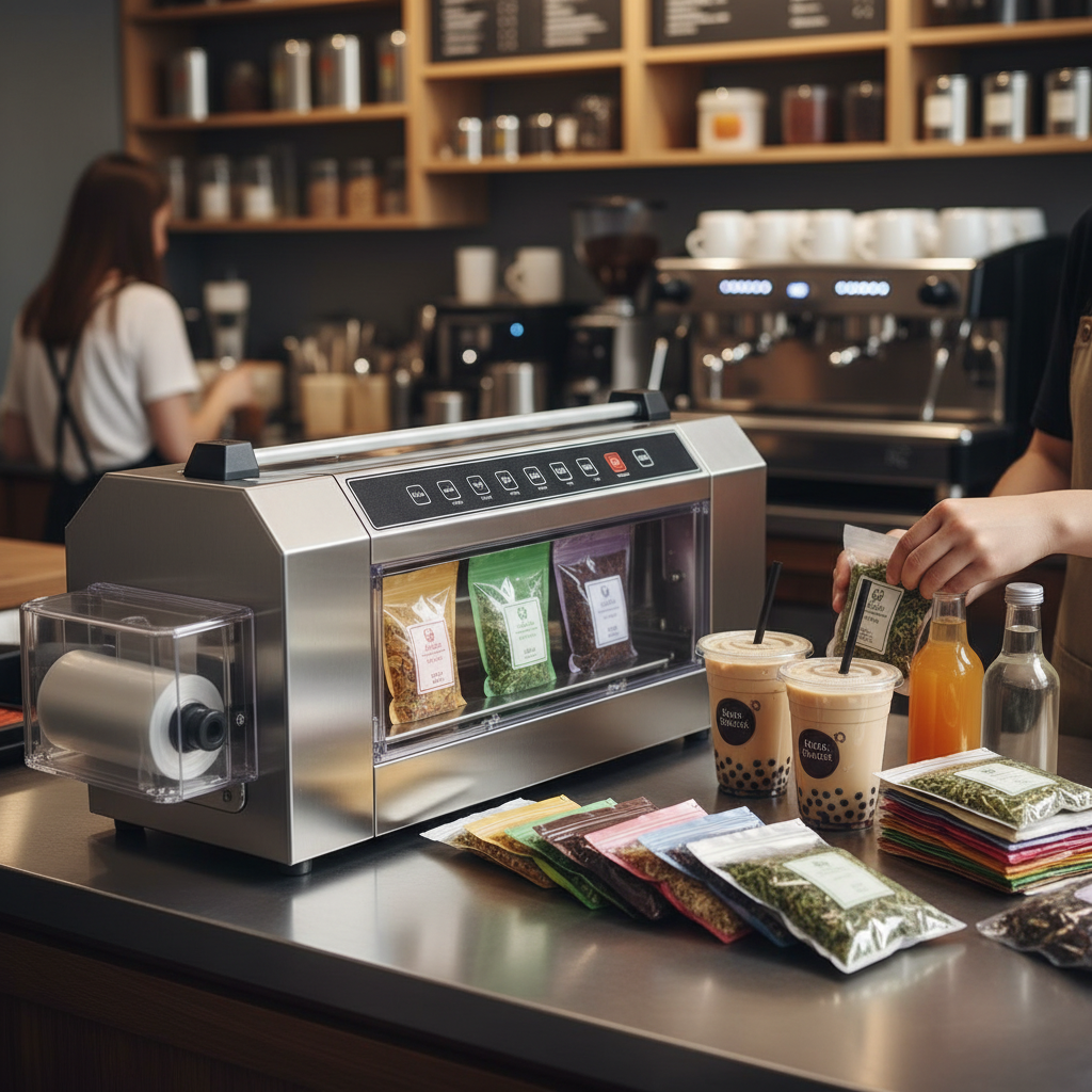 Vacuum Sealer For Tea And Beverage Shops