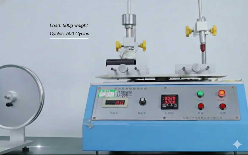 Alcohol-rubber-friction-test1