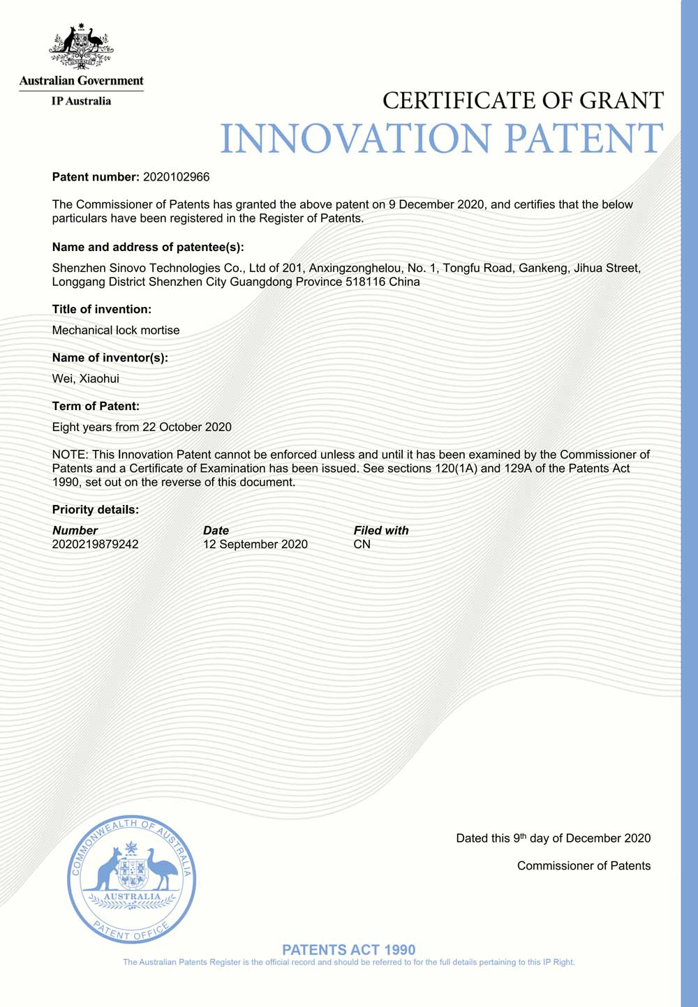 Partner Certificate