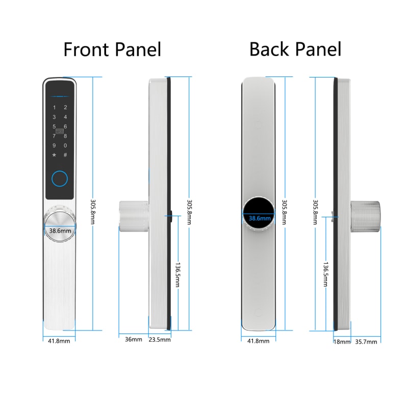 Keyless Entry Door Lock Fits Both Traditional Mortise and Smart Lock Mortise Without Changing Your Lock Body FM580 (6).jpg