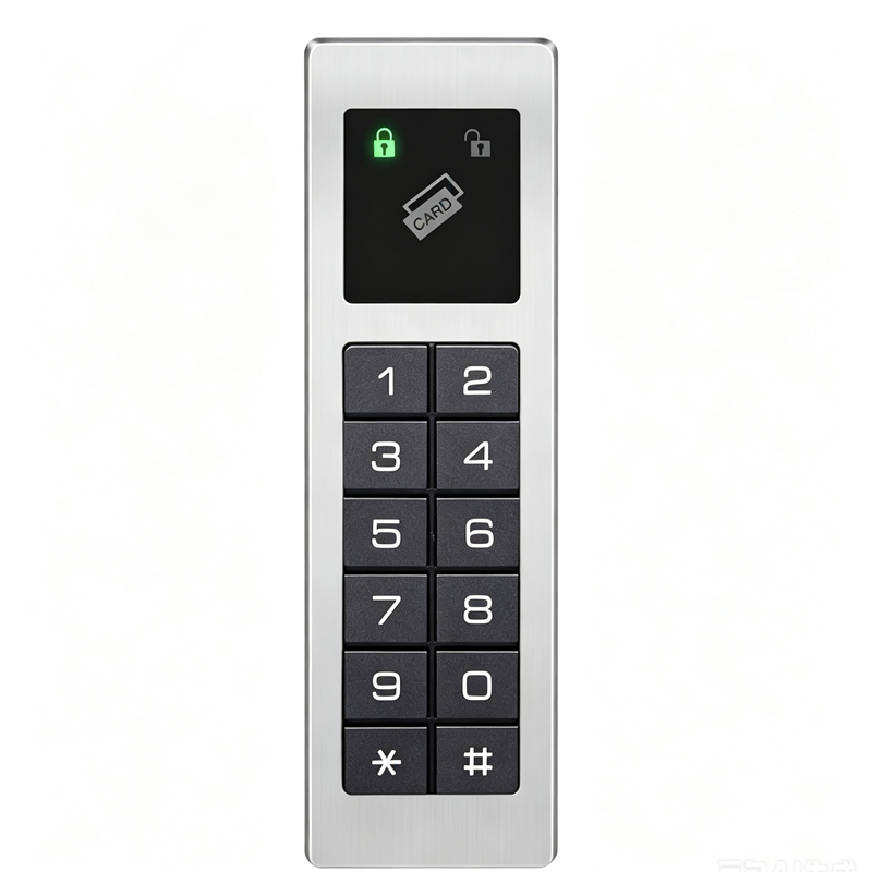 Smart RFID and Passcode Cabinet Lock with 5000mAh Battery and IP66 Waterproof FMP810