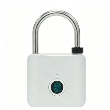 Bluetooth biometric Intelligent Padlock with IP65 Waterproof and Type-C Rechargeable Battery FMP008