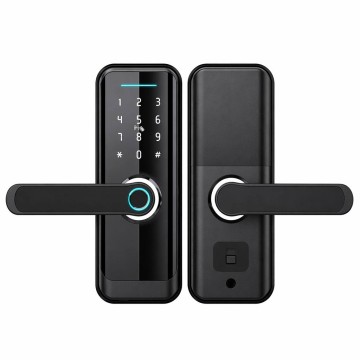 Advanced 5-in-1 Biometric Door Lock with Universal WiFi, Zigbee & 433MHz Support FM09