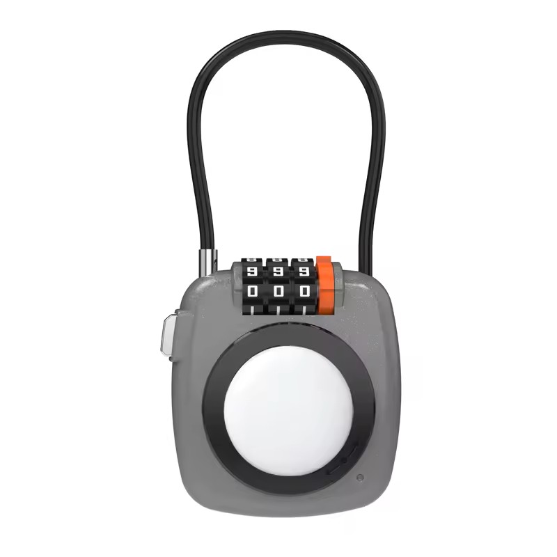 Combination Padlock with Apple Find My & Android Find Hub - IP65 Waterproof Smart Lock FMA001