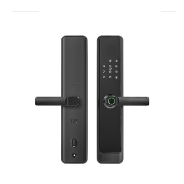 无钥匙入户门锁，带WiFi遥控和指纹识别功能，适用于家庭安全 N1