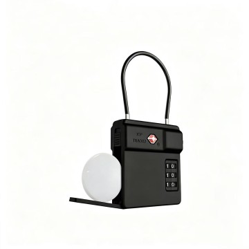 Smart TSA Approved Cable Lock with Integrated Airtag Tracking for iOS and Android FMA002