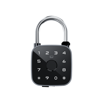 Smart Biometric Padlock with Scramble-Code Keypad and Tuya App Control FMP009