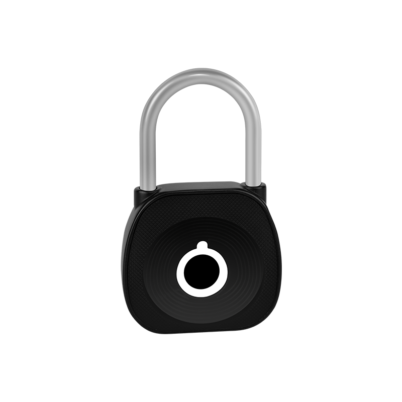Ultra-Slim Biometric Padlock — 1.8cm Aluminum Body with Tuya App Control FMP010