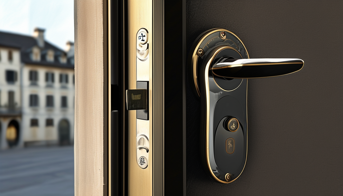 Wifi Deadbolt For European Historical Building Renovation Projects