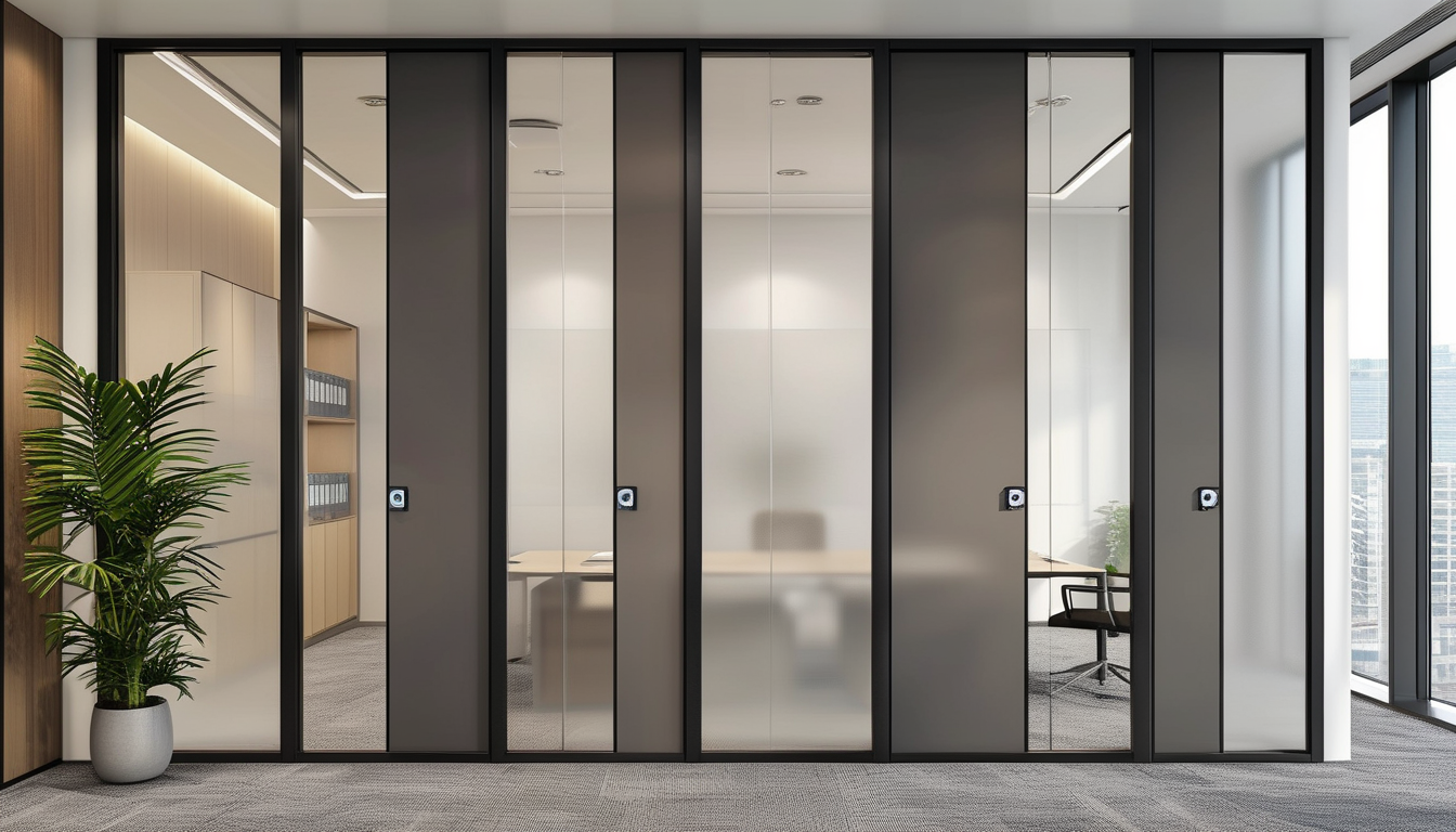 Portable Doorlock For Modern Corporate Office Partitions And Meeting Rooms