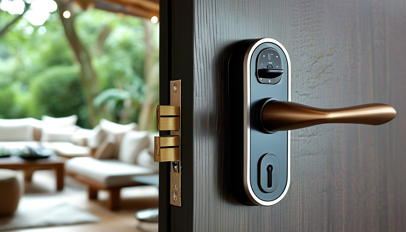 Fingerprint Door Lock For Decentralized Vacation Rental And Airbnb Property Management