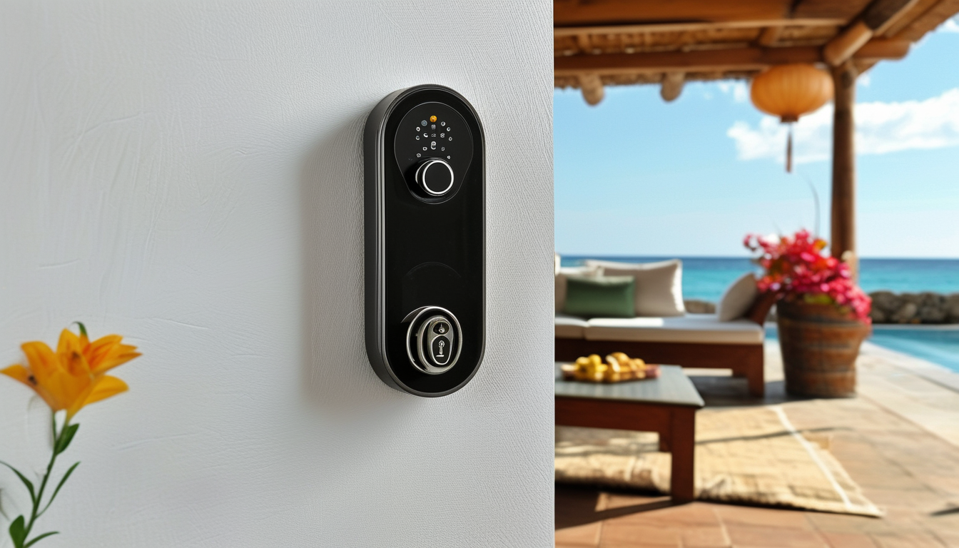 Electric Lock For Decentralized Vacation Rental And Airbnb Property Management