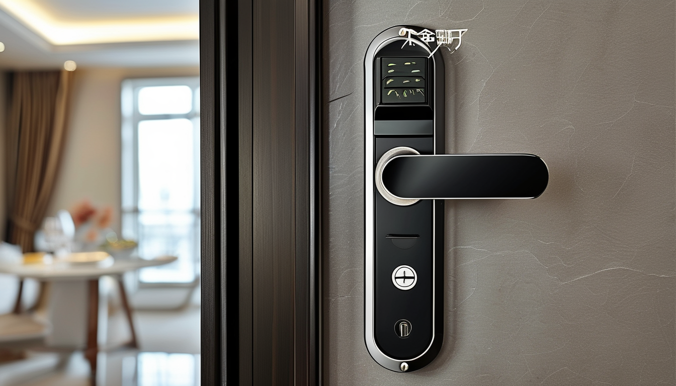 Fingerprint Door Lock For High-Security Luxury Apartment Complex Access Control