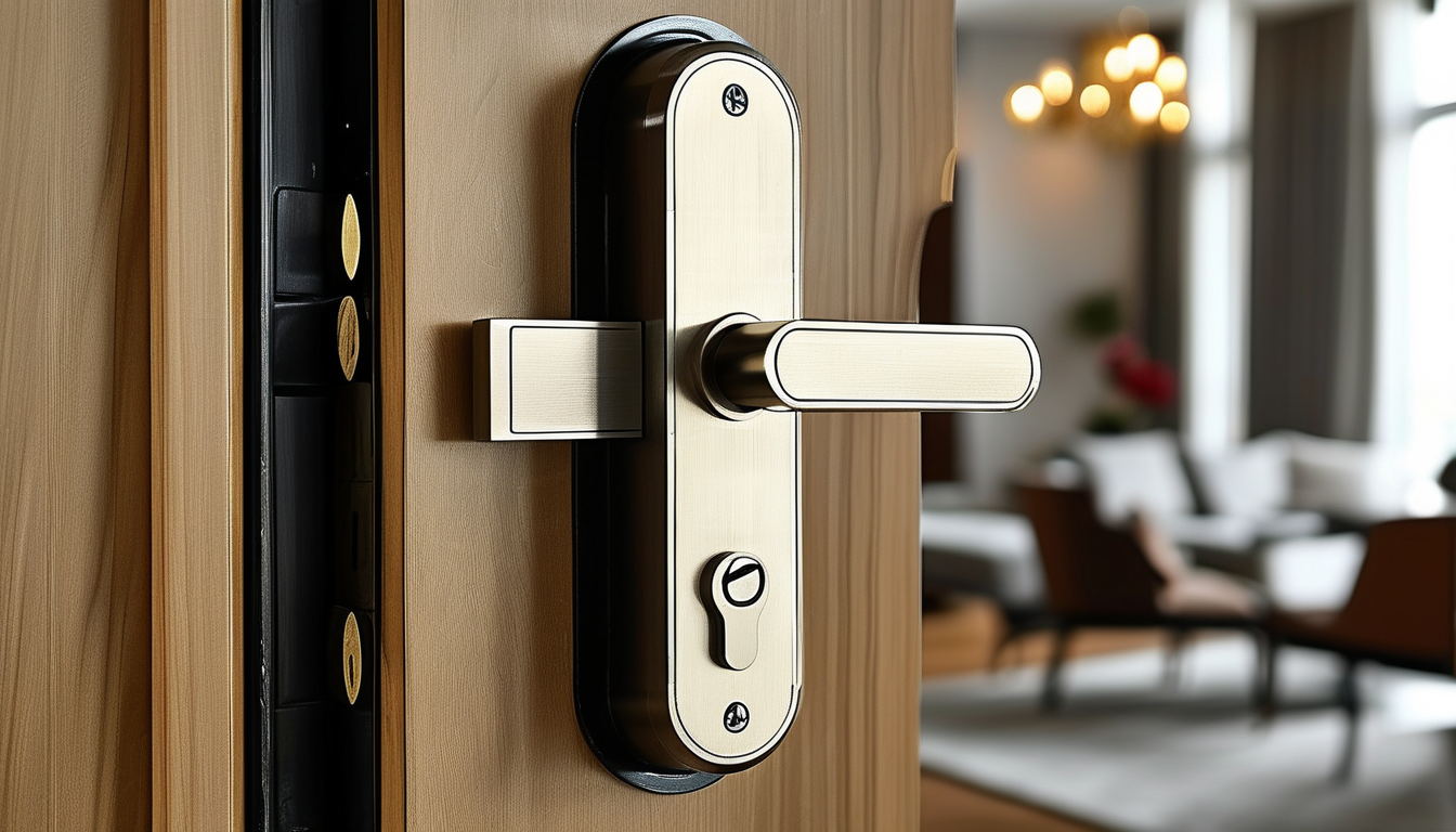 Smart Padlock For High-Security Luxury Apartment Complex Access Control