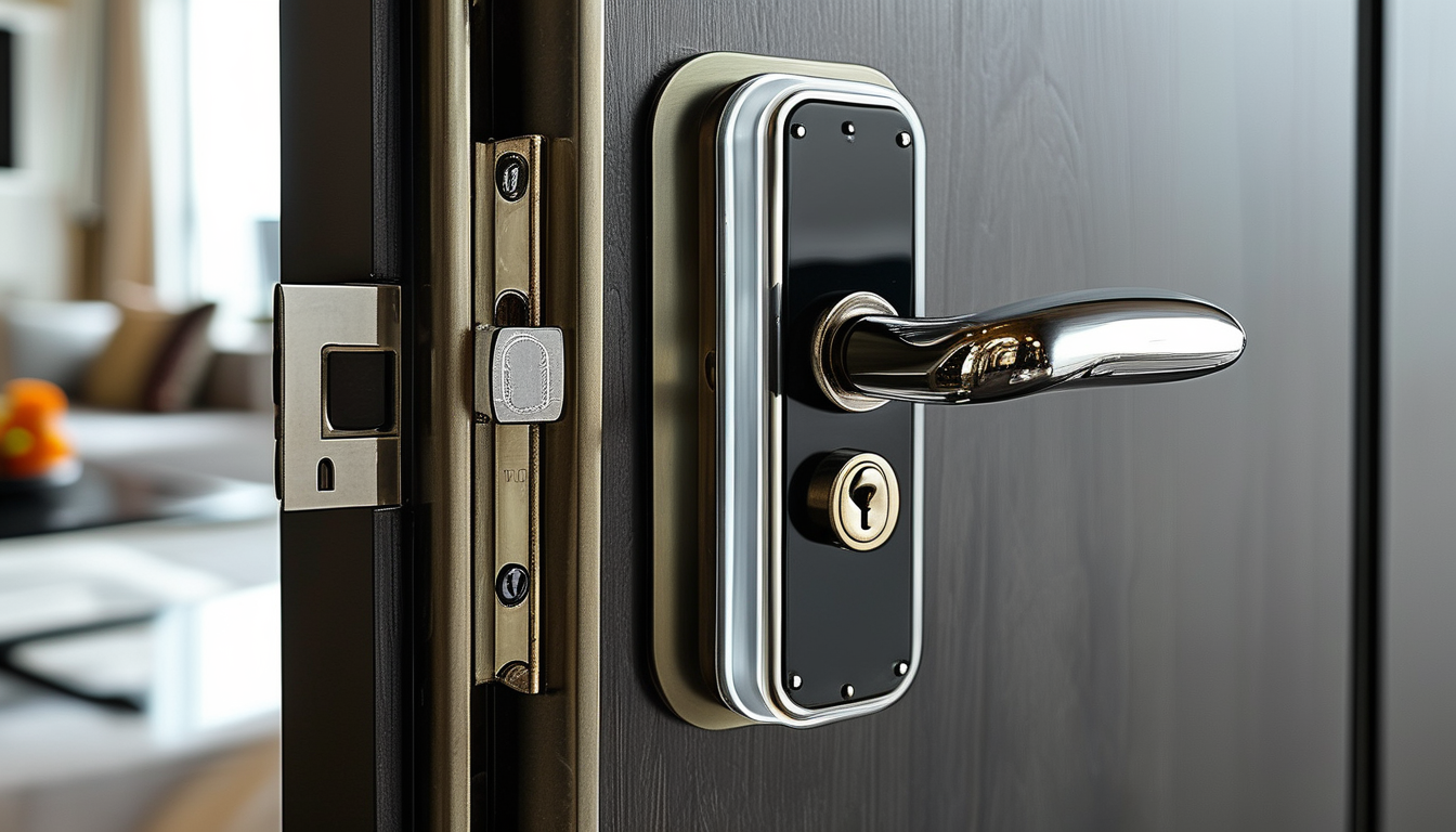 Number Padlock For High-Security Luxury Apartment Complex Access Control