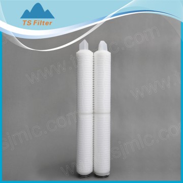 Hydrophobic PVDF Membrane Pleated Filter Cartridge
