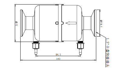Medium Integrated Disposable Capsule Filter (5)