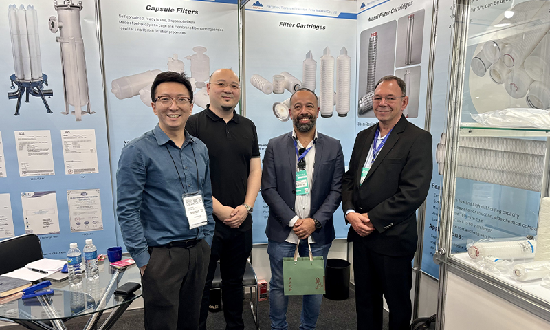 TS @ Filtech Exhibition in the year 2024