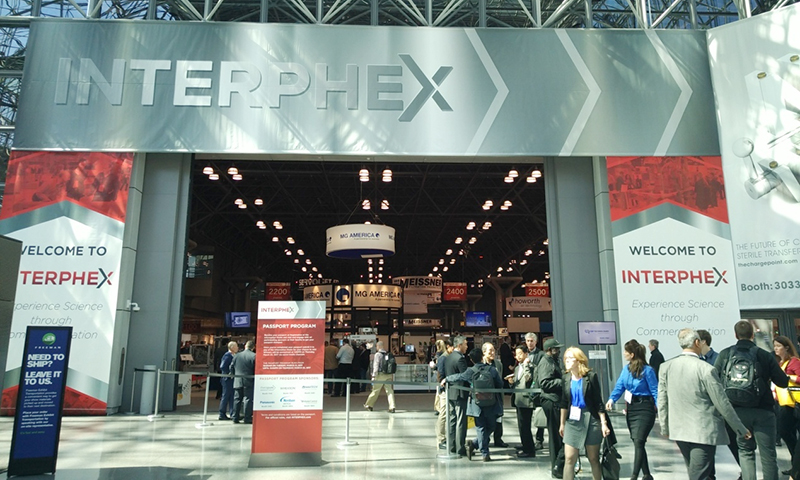 TS @ Interphex Exhibition in the year 2017