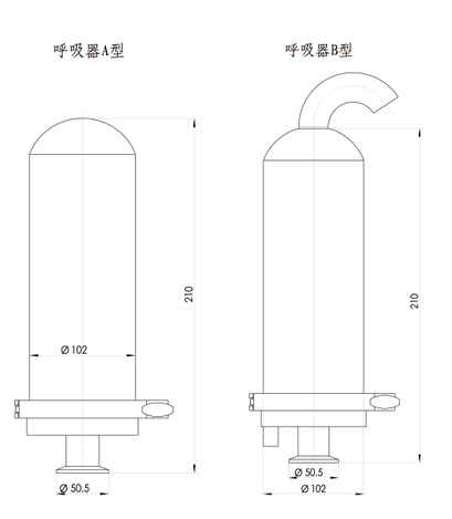 Vent Filter Housing or Breather
