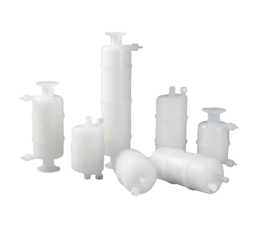 PP/PES/PTFE/PVDF Membrane Capsule Filter 0.22 Micron with 1.5'' Tri Clamp Connection for Air/Liquid Filtration