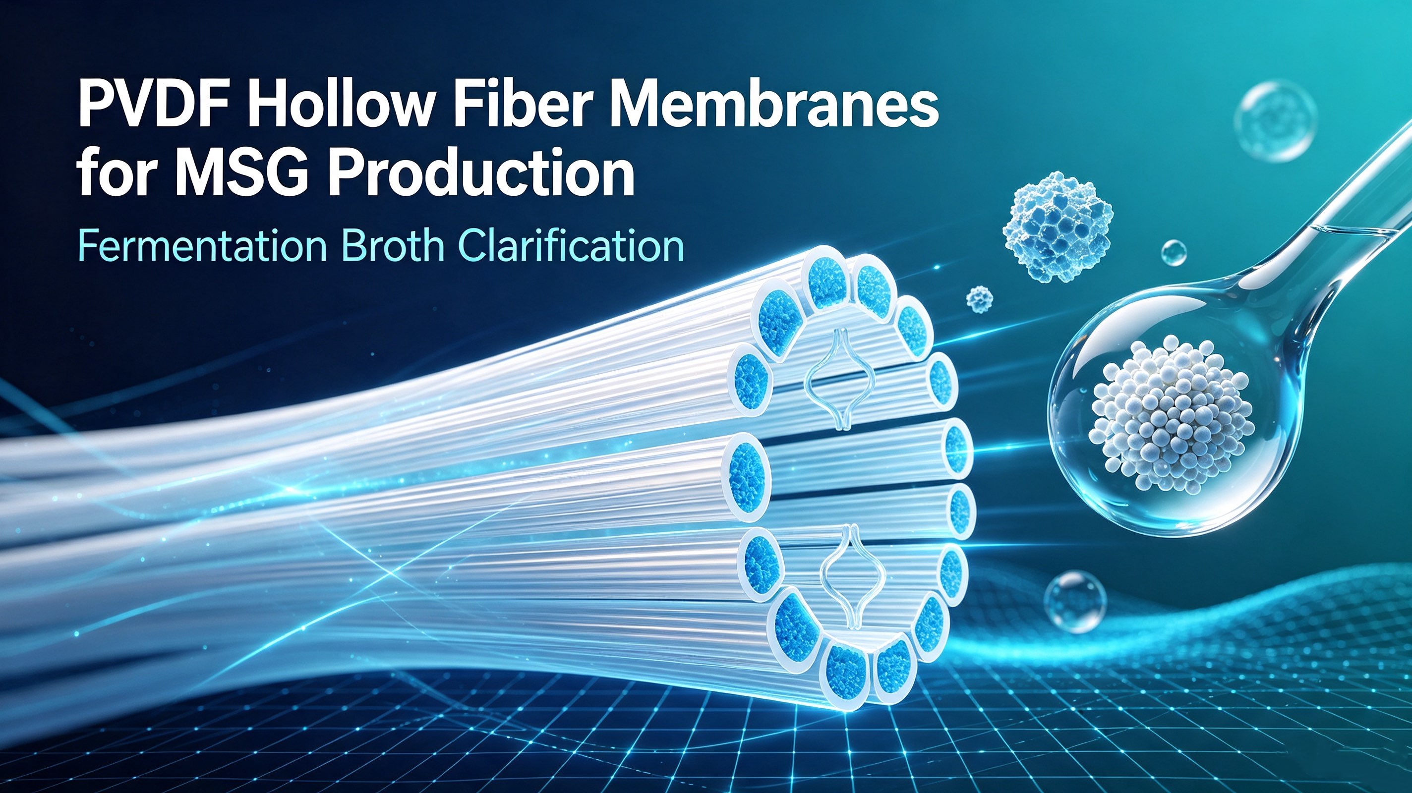 How PVDF Hollow Fiber Membranes Improve Monosodium Glutamate (MSG) Production